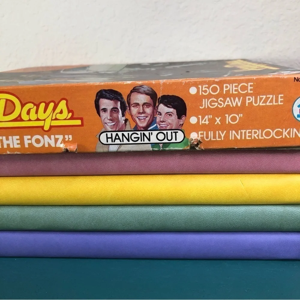 Vintage Happy Days Puzzle Jigsaw The Fonz Fonzie Richie Cunningham Potsy